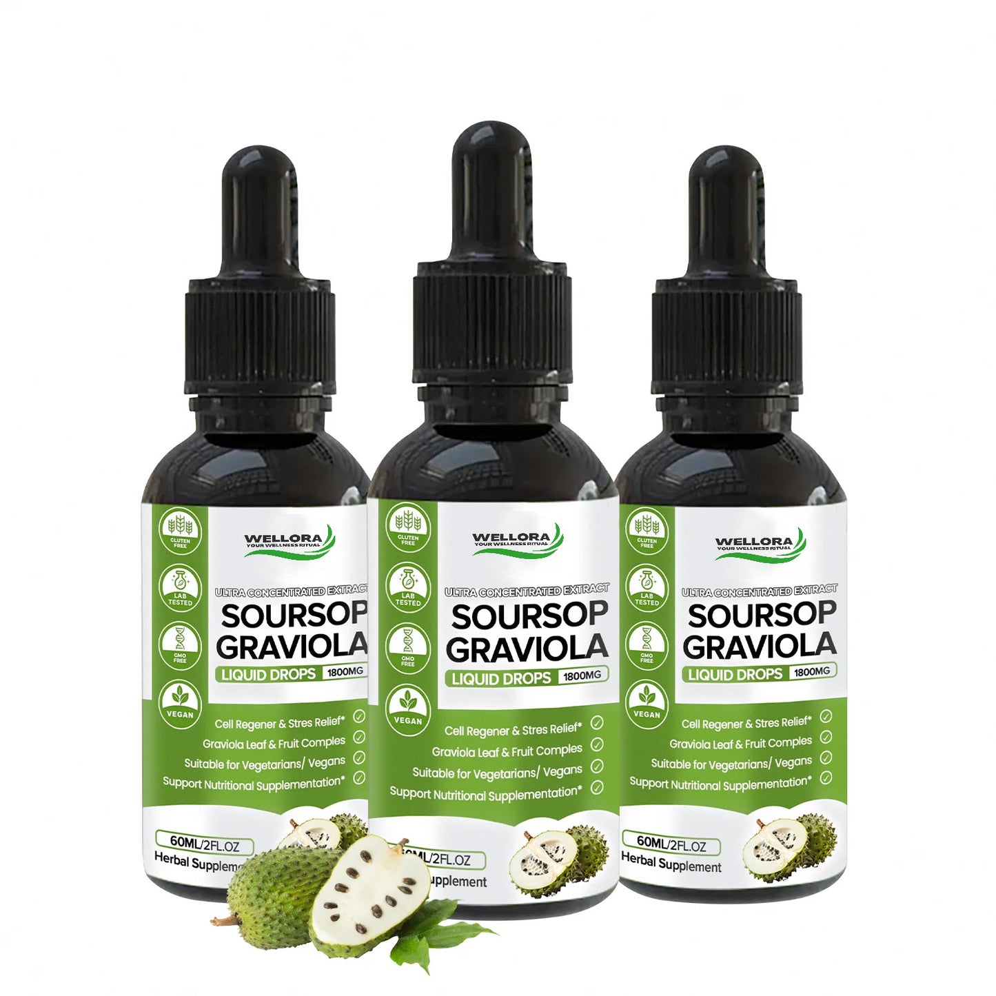 100% Pure Organic Soursop Extract