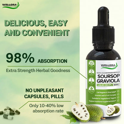 100% Pure Organic Soursop Extract